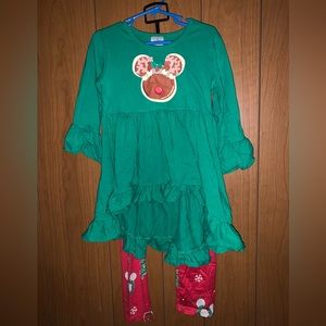 2 piece Disney’s Mickey Mouse cookie shirt and pants